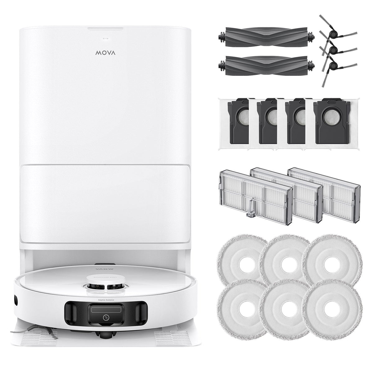 MOVA E30 Pro Ultra Complete Robot Vacuum and Mop with 18,000 Pa Suction