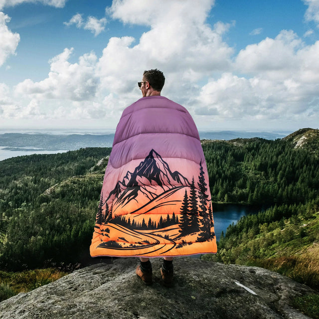Below Zero - 2 in 1 Wearable Blanket U3
