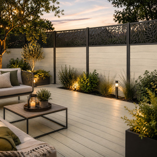 Elegance Composite 12 ft. x 12 ft. Deck Kit R0