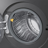 Samsung Bespoke 27 in. 6.1 cu.ft. Dark Steel Front Load Washer with 7 in. LCD Display