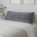 Roots Home Faux Fur & Flannel Cushion