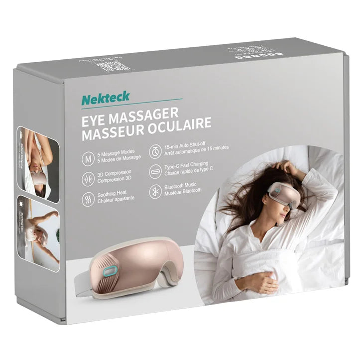 Nekteck Portable Eye Massager with Soothing Heat