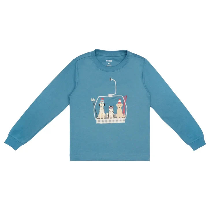 Pekkle Kids Organic Cotton 4-piece Pajama Set