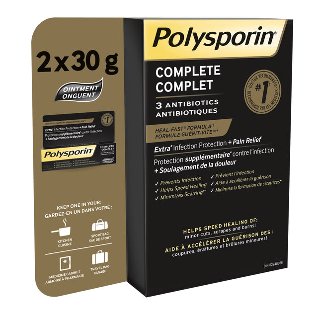 Polysporin Complete, 2 x 30 g B1