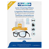 Optico Professional Cleaning Wipes for Optical and Electronic Surfaces 2 × 99 Wipes