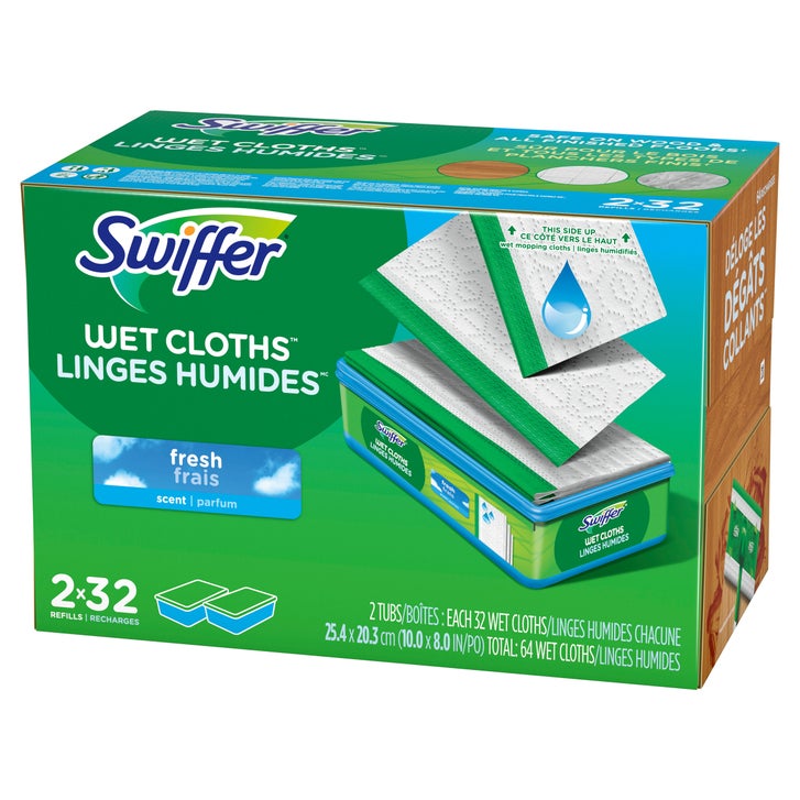 Swiffer Sweeper Wet Mopping Cloths, 64 count