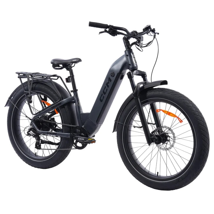 CCM Nahanni 1 Fat Tire 500W E-Bike with 89 km Max Range