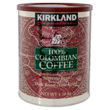 Kirkland Signature Dark Colombian Ground Coffee, 1.36 kg