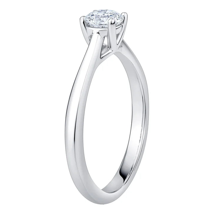 Round Brilliant Diamond Solitaire Ring (0.50 ct)