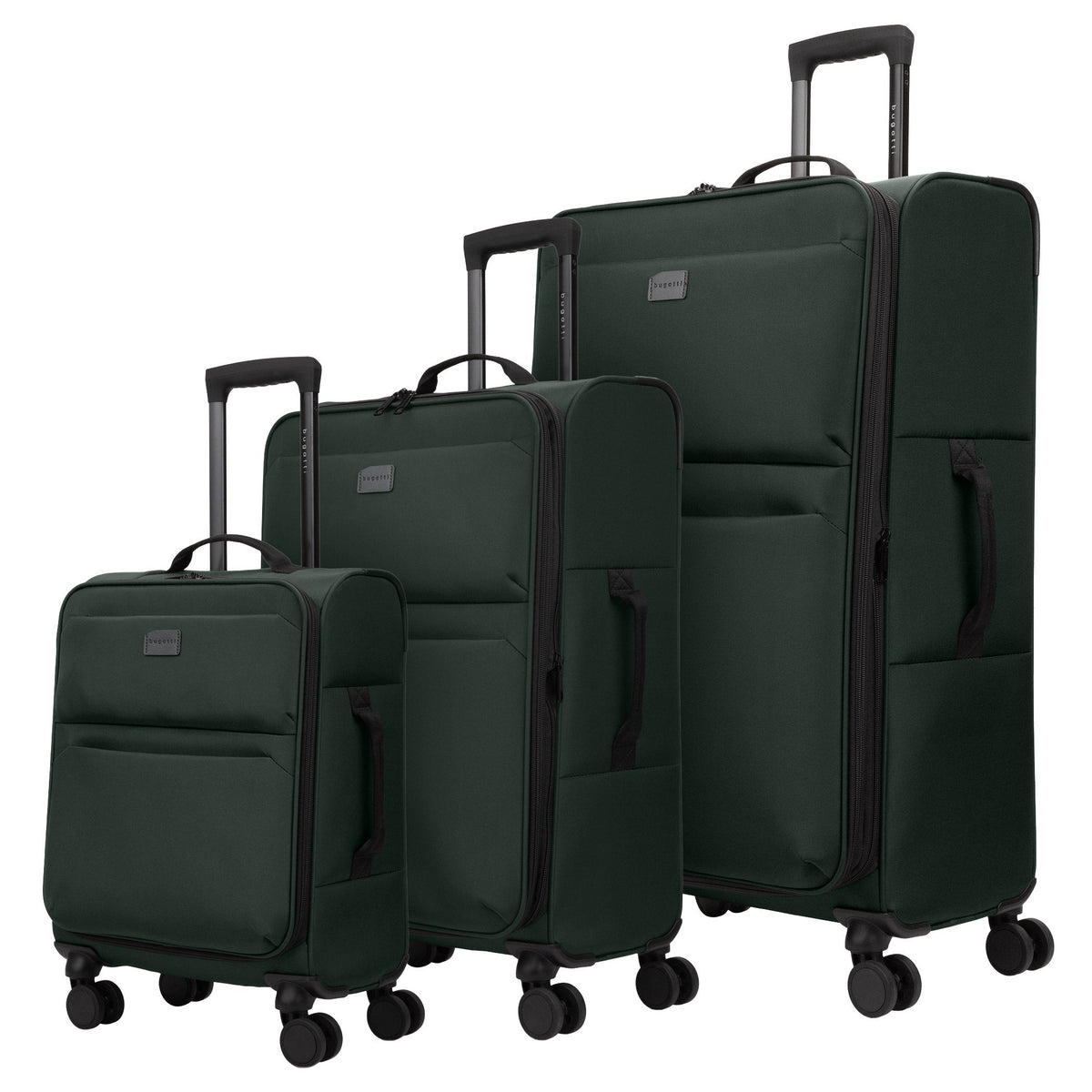 Bugatti - Sydney Softside 3-piece Luggage Set