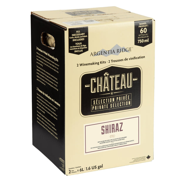 Argentia Ridge Château Private Selection Shiraz Wine O0