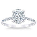 Round Brilliant Diamond Composite Ring (0.50 ctw)