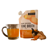 Broya Organic Bone Broth Turmeric & Ginger Chicken, 6 × 500 mL