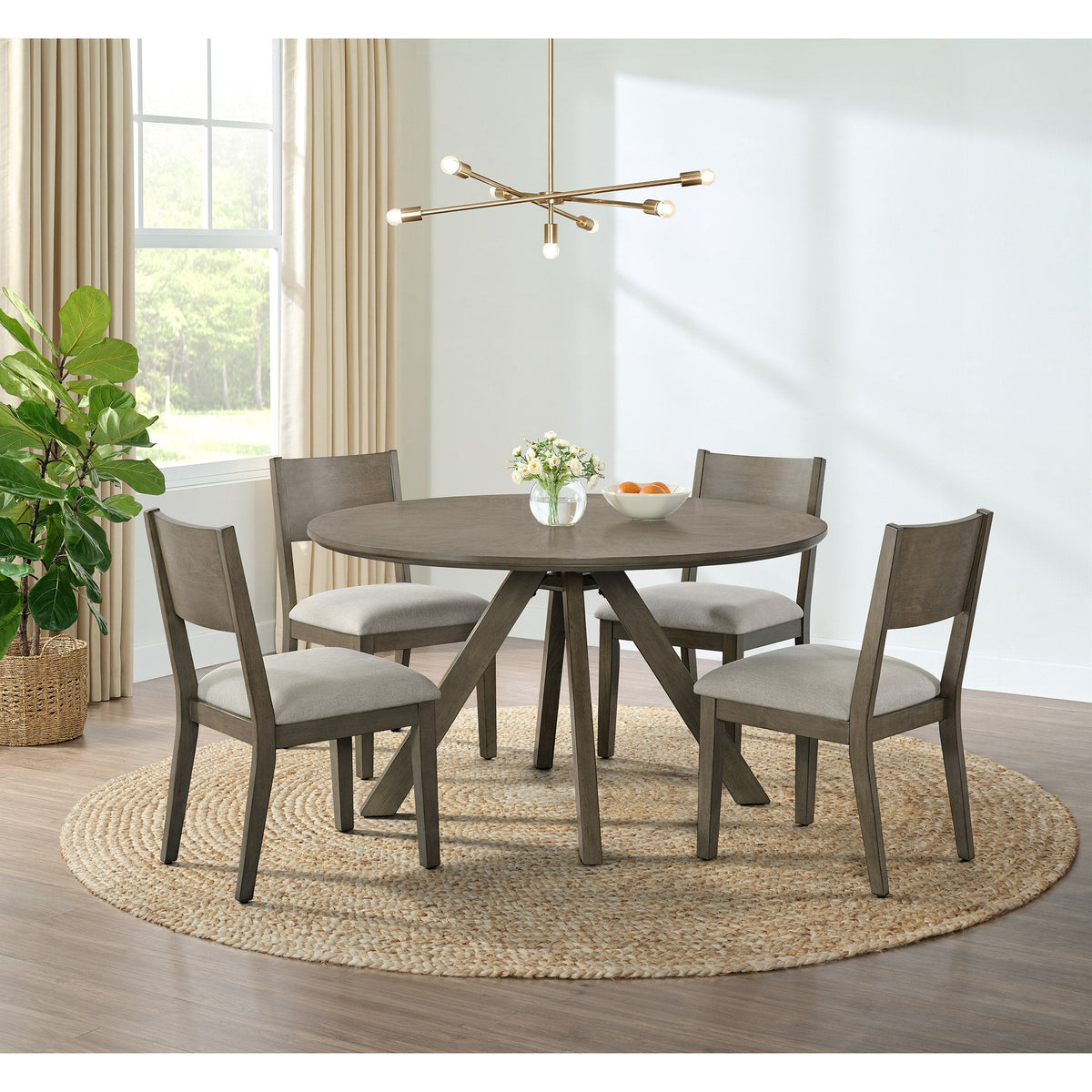 Bayside Furnishings 5-piece Dining Set