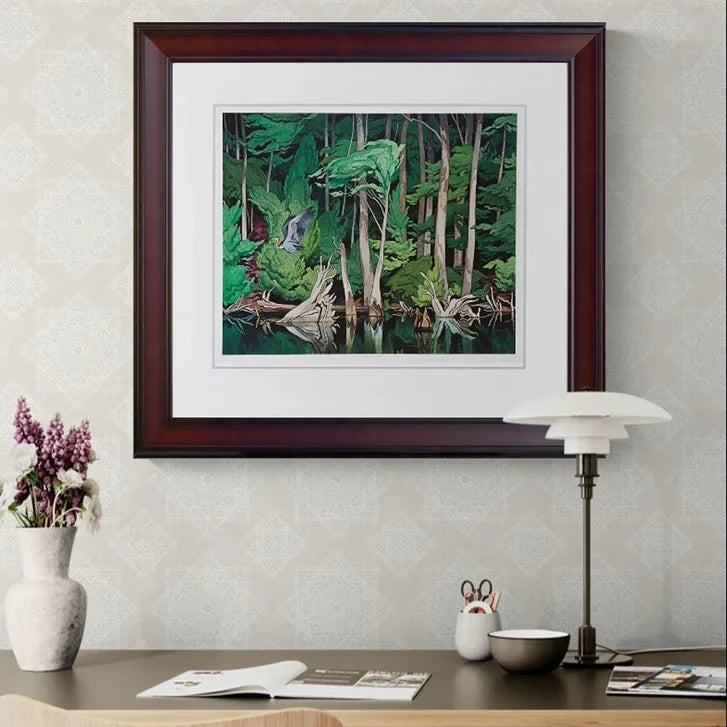 The Blue Heron by A.J. Casson