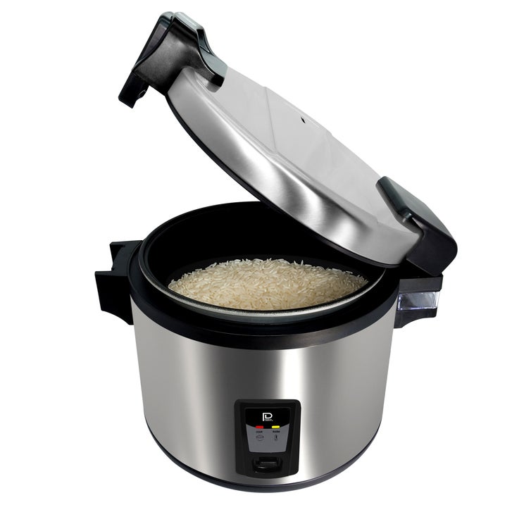 Royal Sovereign 60 Cup Cooked Commercial Rice Cooker and Warmer
