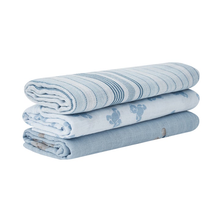 Piccolo Bambino Baby Swaddle Pack, 4-piece