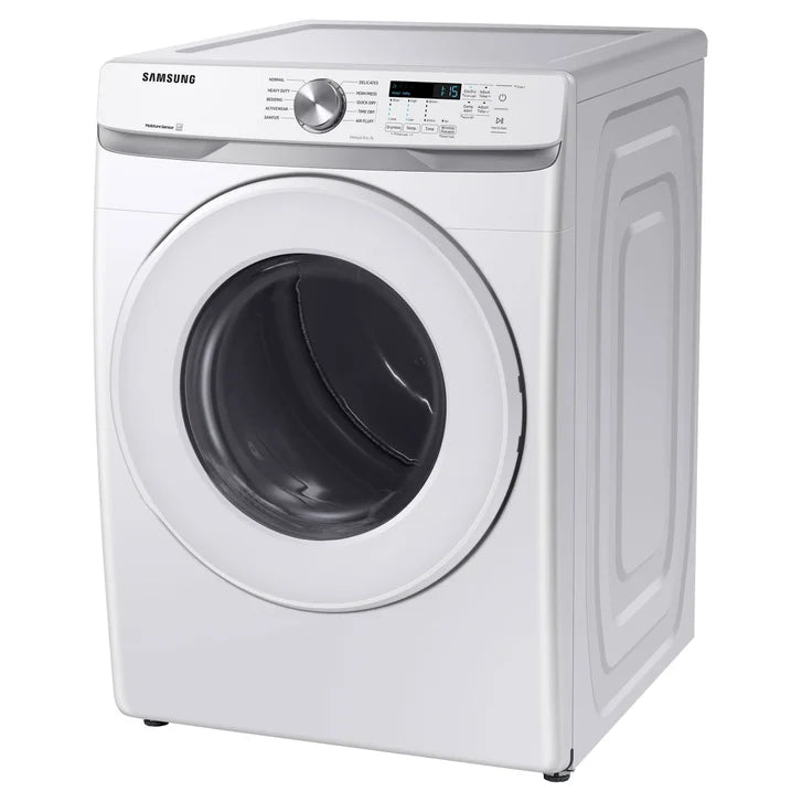 Samsung 7.5 cu ft. White Electric Dryer with SmartCare