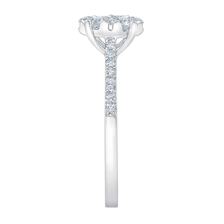 Round Brilliant Diamond Composite Ring (0.50 ctw)