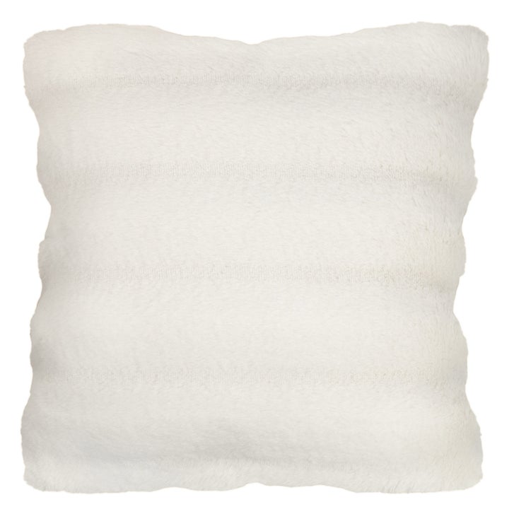 Roots Home Faux Fur & Flannel Cushion