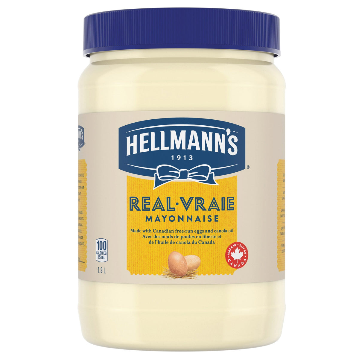 Hellmann's Real Mayonnaise, 1.8 L