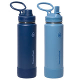 ThermoFlask 710 mL (24 oz) Stainless Steel Water Bottle, 2-pack