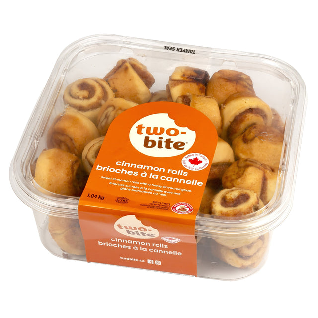 Two-Bite Mini Cinnamon Rolls, 1.04 kg H2