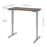Bestar Upstand 61 cm x 122 cm (24 in. x 48 in.) Height Adjustable Desk