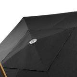 Sirio 3 m x 4 m (9.85 ft. x 13.1 ft.) Commercial Cantilever Umbrella