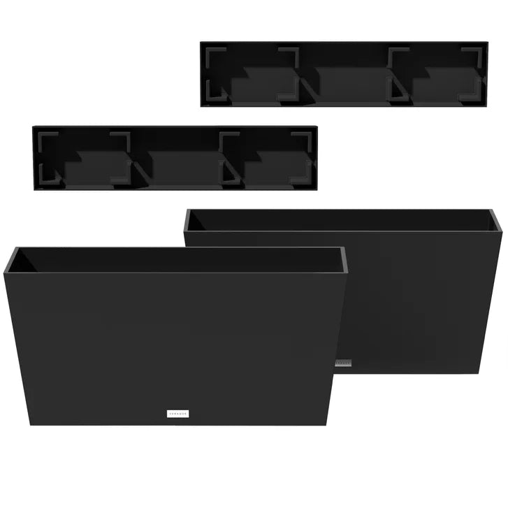 Veradek 31" Trough Planter, 2-pack