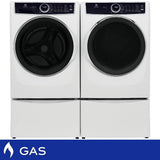 Electrolux 6 Series Laundry Bundle 5.2 cu ft. Front Load Washer and 8.0 cu ft. Gas Dryer with Storage Pedestal