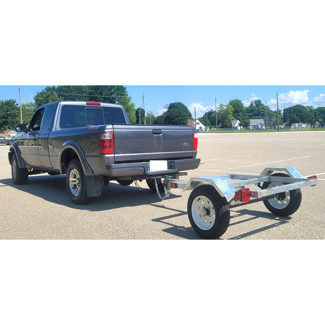 Freedom 3 ft. x 4 ft. Single-axle Small Utility Galvanized Trailer Kit P0
