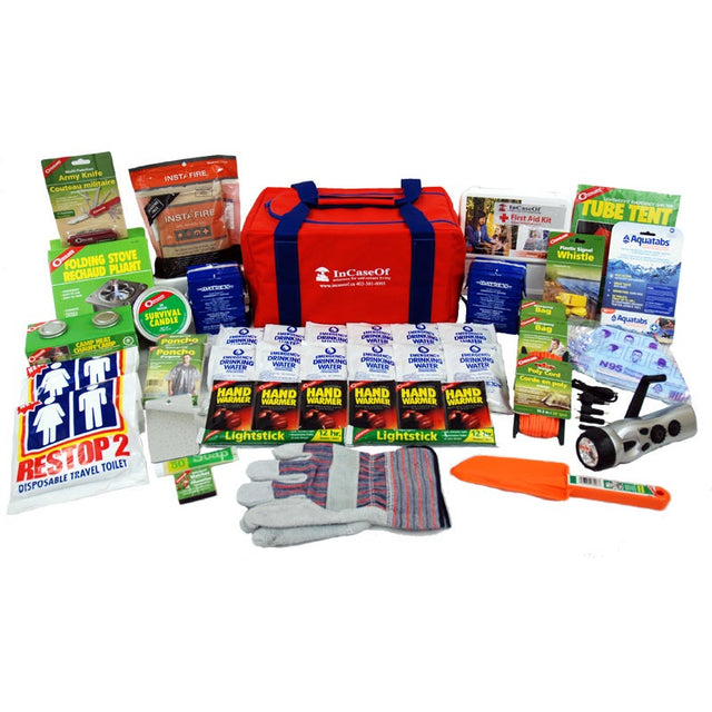 In Case Of - 2-person Deluxe 72 Hour Emergency Kit T7