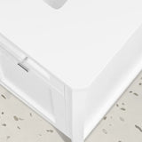 OVE Decors Renfrew Vanity with Quartz Top in White