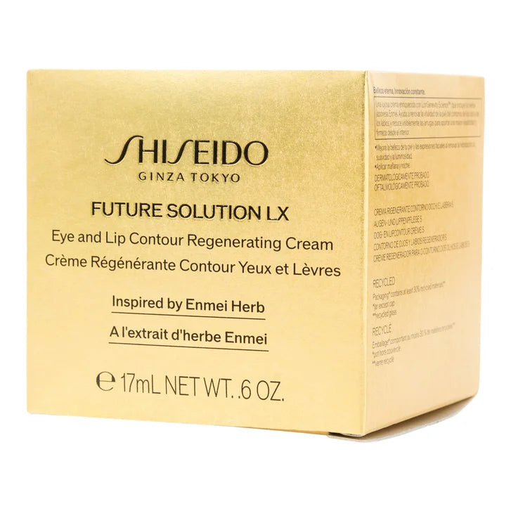 Shiseido Future Solution Lx Eye And Lip Contour Regenerating Cream, 17 mL