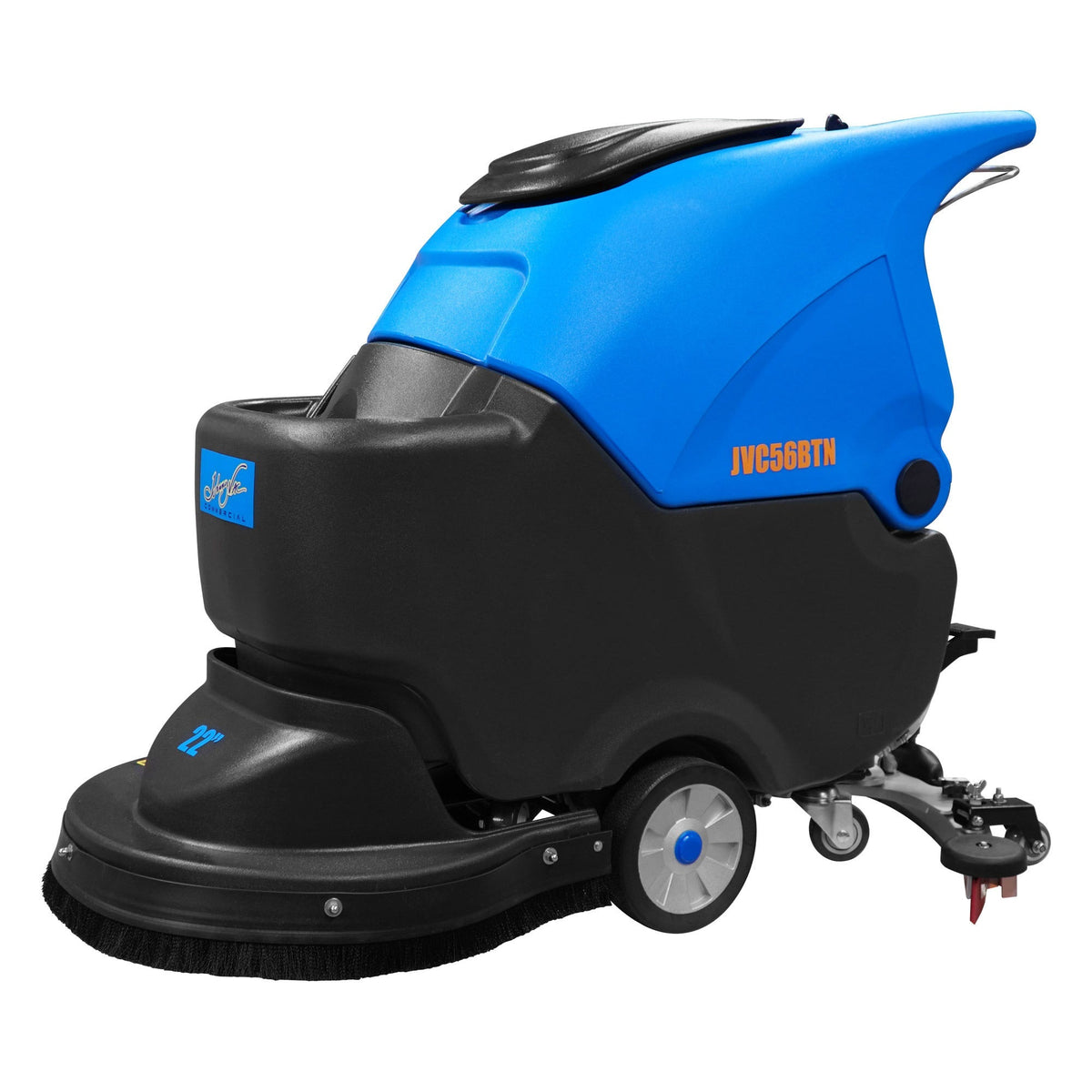 Johnny Vac Autoscrubber with Traction - 22" Cleaning Path - with Battery and Charger