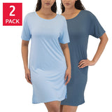 The Natural Women's Cooling Sleep Dress, 2-pack