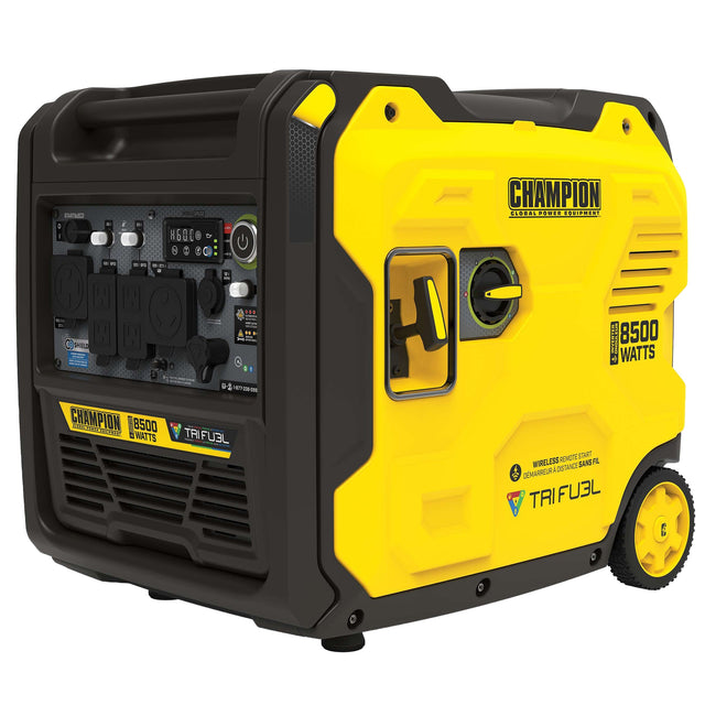 Champion 6,500W Running / 8,500W Peak Tri Fuel Inverter Generator with CO Shield Z1