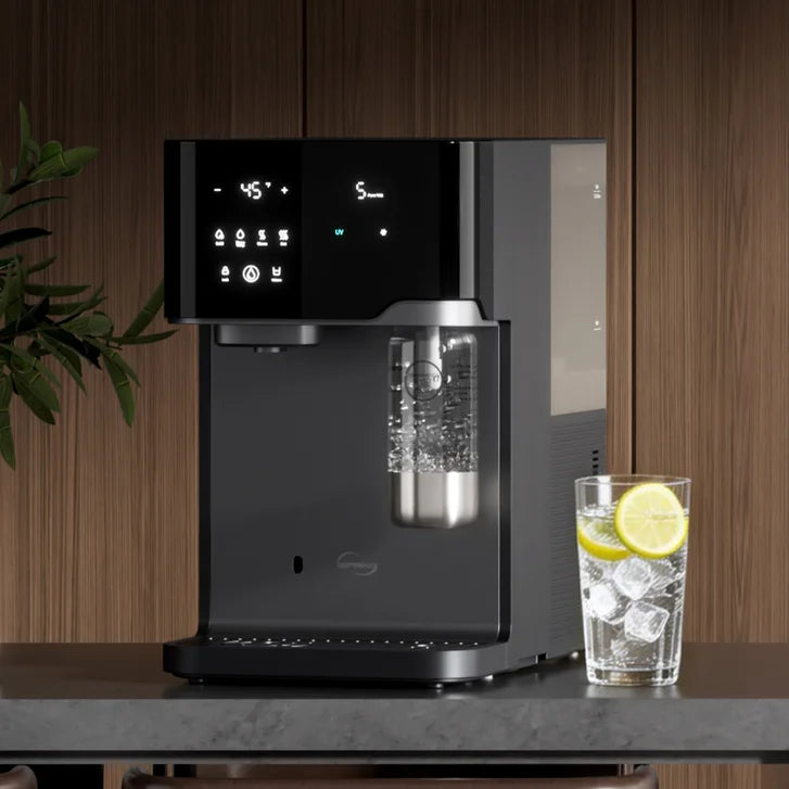 iSpring Sparkling Reverse Osmosis Water Maker with UV, Hot & Cold, TDS Monitor