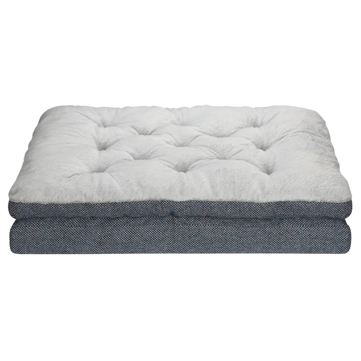 Kirkland Signature Pillow Top Gusseted Bed, Blue Textured
