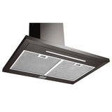 LG Studio 30 in Black Stainless Steel Chimney Wall-Mount Range Hood, 600 Max CFM
