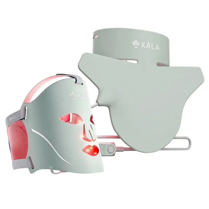 Kala Red Light Therapy Face Mask and Neck Rejuvenator Combo Set