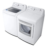LG Laundry Bundle 5.2 cu ft. Top Load Washer and 7.3 cu ft. Electric Dryer