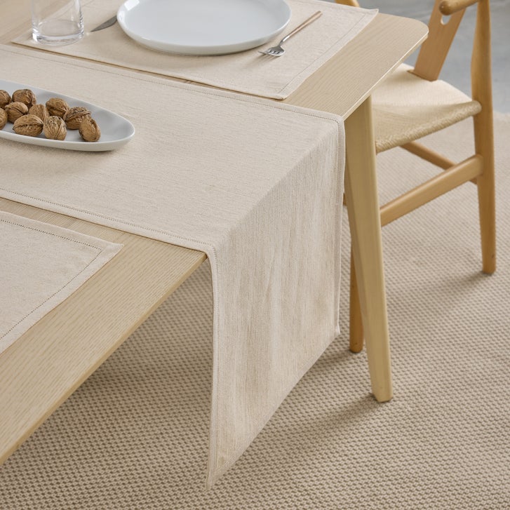 House & Home by Lynda Reeves European Collection - Cotton Linen Table Runner