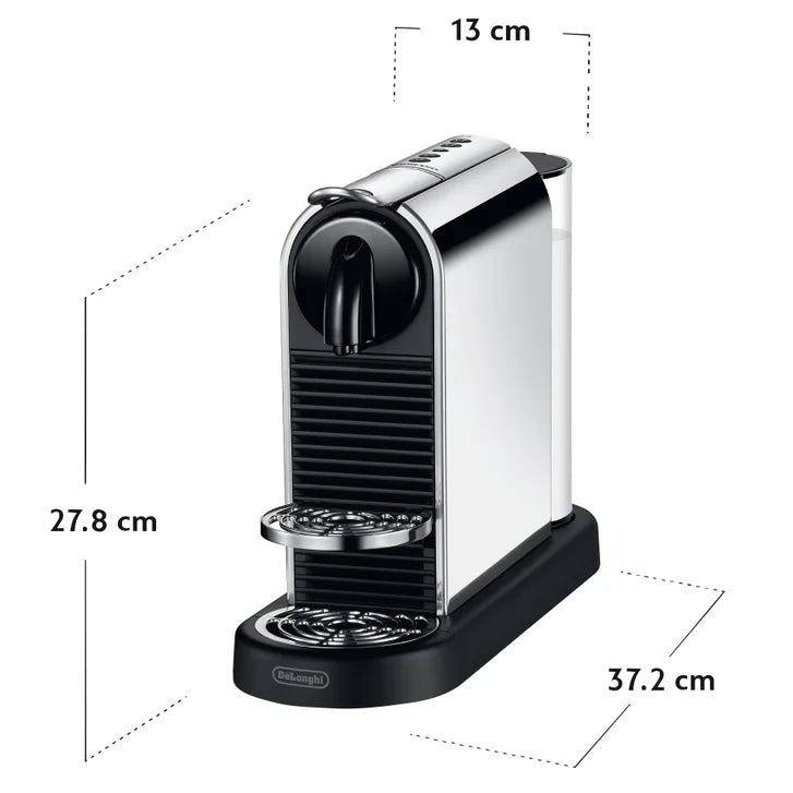 Nespresso Citiz Espresso Machine by De'Longhi, Platinum, with $30 Nespresso coffee voucher