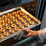 Pudgyboy's Heat & Toss Mini Donuts with Powdered Sugar, 4-pack