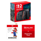 Nintendo Switch 2 with 256GB microSD Express Card and Nintendo Switch Online + Expansion Pack Bundle