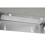 Brunetti 30 in. Stainless Steel Power Pack Insert Hood with Peripheric Suction, 600 CFM
