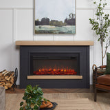 Real Flame Bernice 170 cm (67 in.) Landscape Electric Fireplace