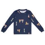 Pekkle Kids Organic Cotton 4-piece Pajama Set